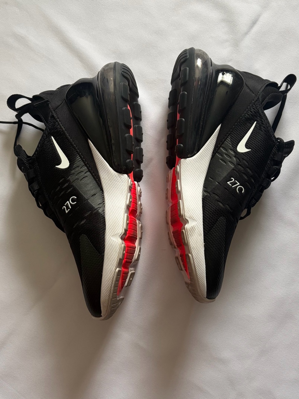 Nike Air270 Black Athletic Running Shoes
